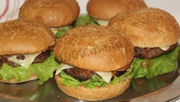 Рецепт Чизбургеров из Макдоналдс