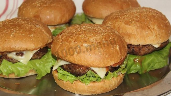 Рецепт чизбургеров из макдоналдс