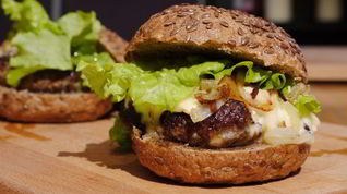 Рецепт Чизбургеров с грибами