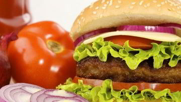 Рецепт Домашних чизбургер с овощами