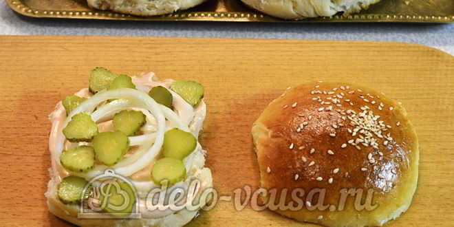 Рецепт домашнего чизбургера