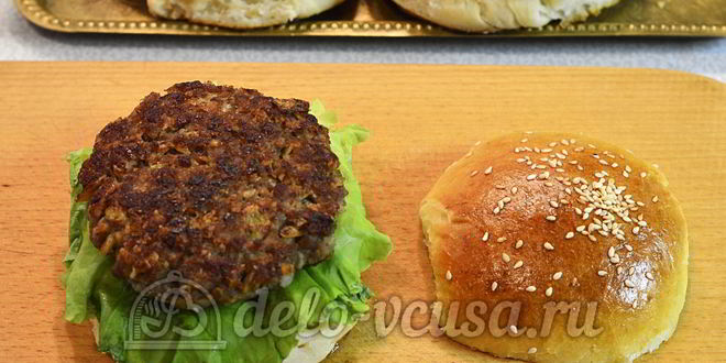 Рецепт домашнего чизбургера