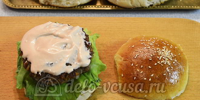 Рецепт домашнего чизбургера