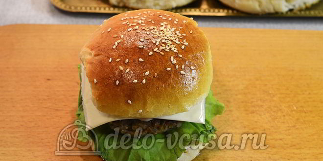 Рецепт домашнего чизбургера