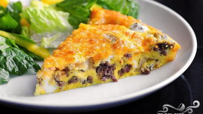 Рецепт фритаты чизбургер