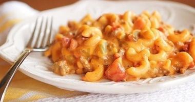 Рецепт Макарон Чизбургер