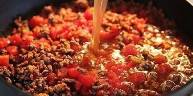 Рецепт макарон чизбургер