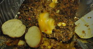 Рецепт Мясного хлеба-чизбургера