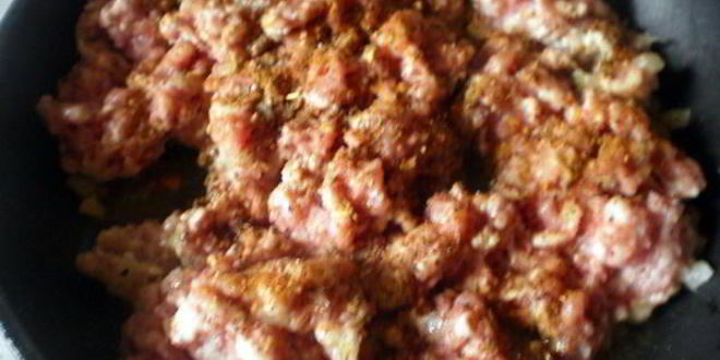 Рецепт мясного пирога чизбургер