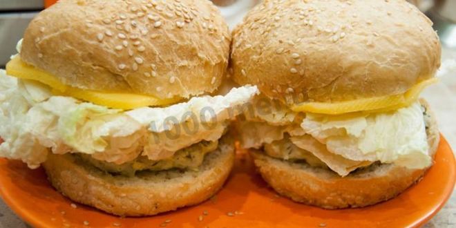 Рецепт паровых котлет из индейки чизбургеры