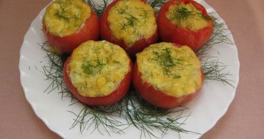 Рецепт Фаршированных помидоров в духовке