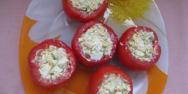 Рецепт фаршированных помидоров в духовке