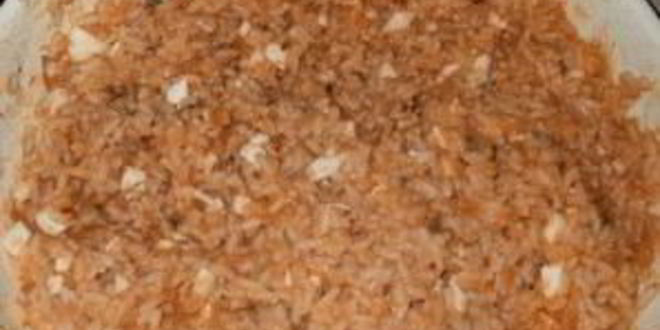 Рецепт фаршированного кальмара с рисом и яйцом