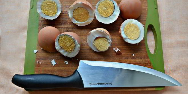 Рецепт фаршированных куриных яиц