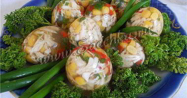 Рецепт Фаршированных яиц Фаберже на Пасху