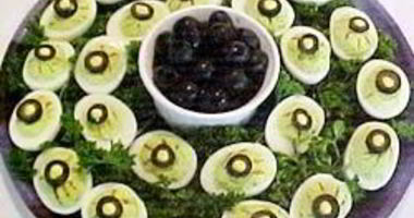 Рецепт Фаршированных яиц Глаза Ящерицы