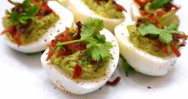 Рецепт Фаршированных яиц с гуакамоле
