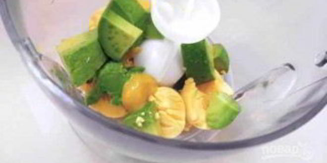 Рецепт фаршированных яиц с гуакамоле