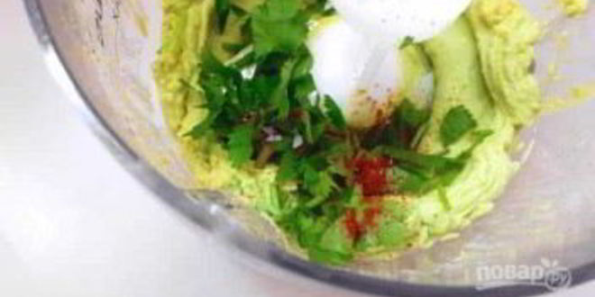 Рецепт фаршированных яиц с гуакамоле