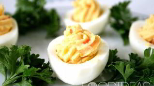 Рецепт Фаршированных яиц с сыром