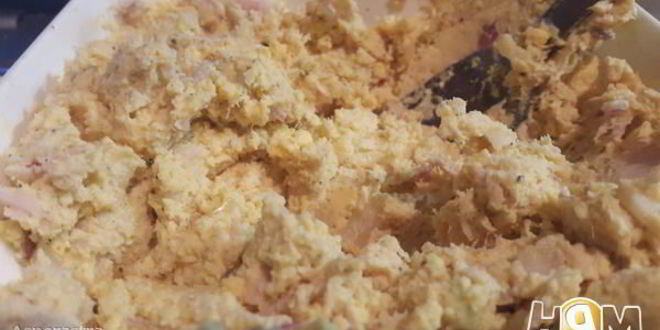 Рецепт фаршированных яиц с тунцом