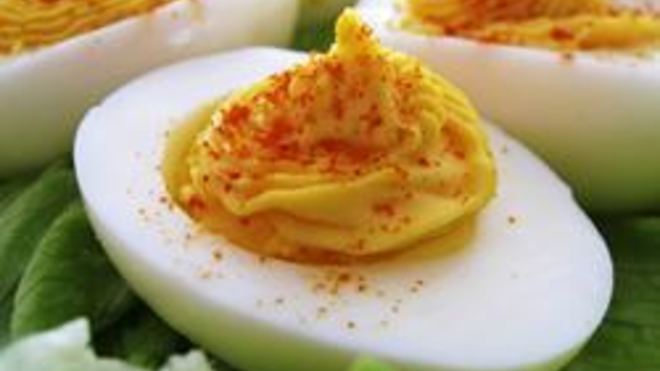 Рецепт фаршированных яиц