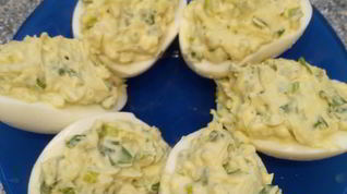 Рецепт Весенних фаршированных яиц