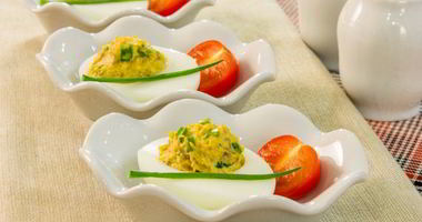 Рецепт Яиц, фаршированных грибами