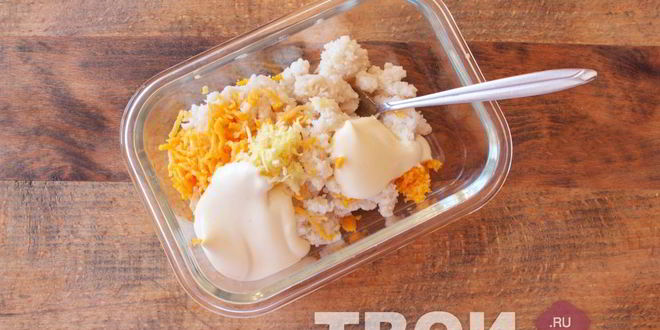 Рецепт яиц, фаршированных кальмарами