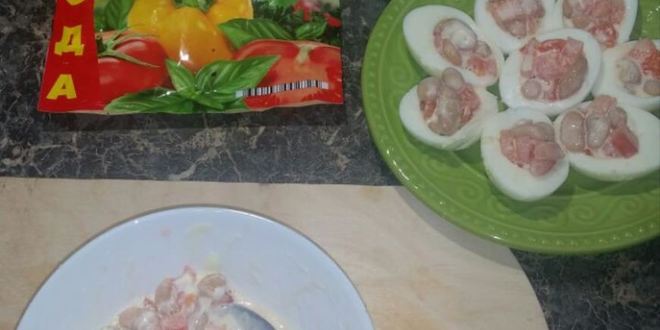 Рецепт яиц фаршированных