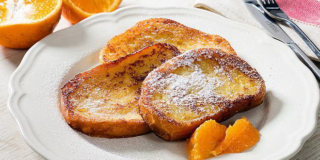 Рецепт Апельсиновых гренков