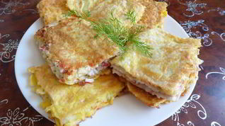 Рецепт Армянских гренков из лаваша