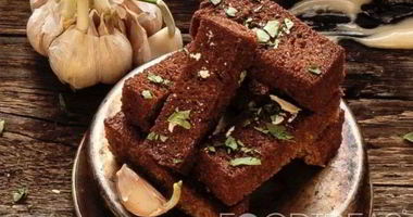 Рецепт Черных чесночных гренков