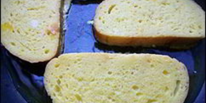 Рецепт гренков на молоке