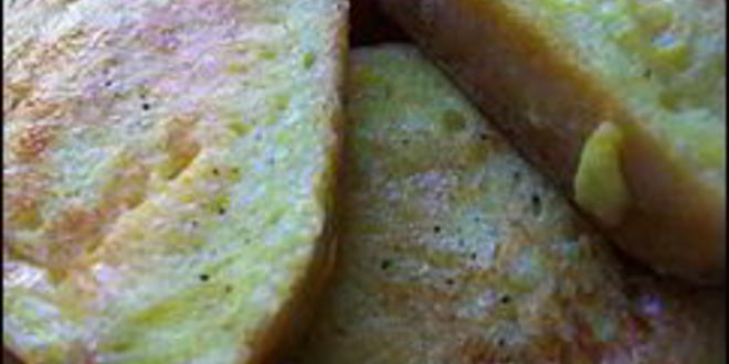 Рецепт гренков на молоке