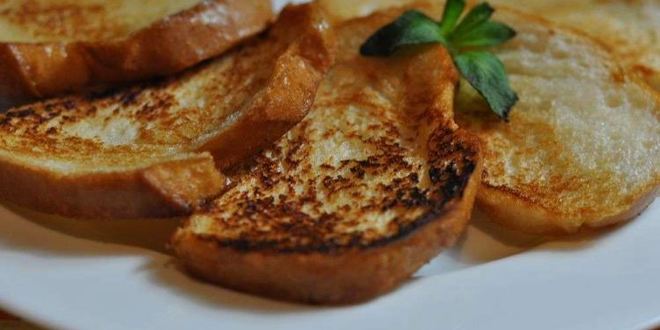 Рецепт Гренков на сковороде