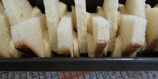 Рецепт гренков по-новому