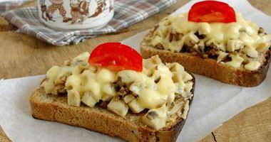 Рецепт Гренков с грибами