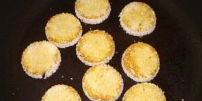 Рецепт гренков с икрой