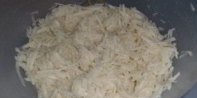 Рецепт гренков с картофелем