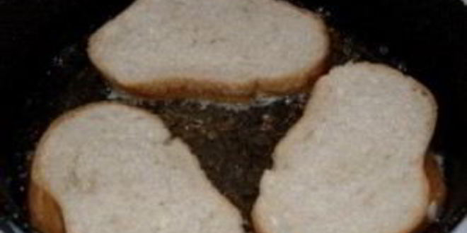 Рецепт гренков с картофелем