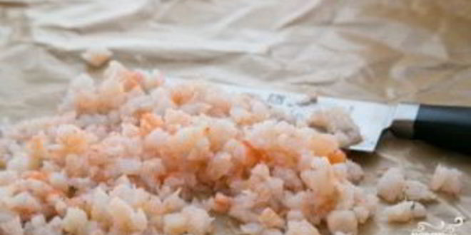 Рецепт гренков с креветками