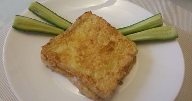 Рецепт Гренков с моцареллой