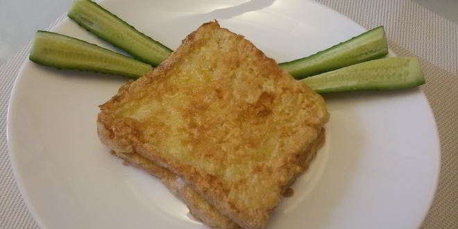 Рецепт Гренков с моцареллой