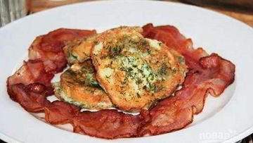 Рецепт Гренков с сыром и яйцом на сковороде