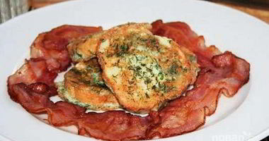 Рецепт Гренков с сыром и яйцом на сковороде