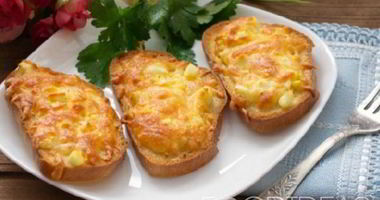 Рецепт Гренков с сыром в духовке