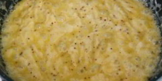 Рецепт гренков с сыром