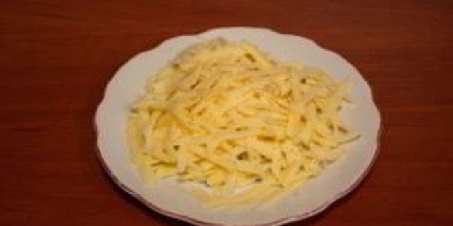 Рецепт гренков с ветчиной и сыром