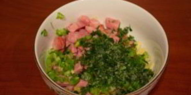 Рецепт гренков с ветчиной и сыром